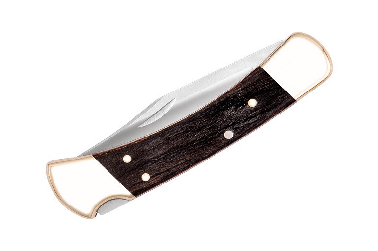 Buck Knives 110 Folding Hunter 0110BRS-B Genuine Ebony and Brass
