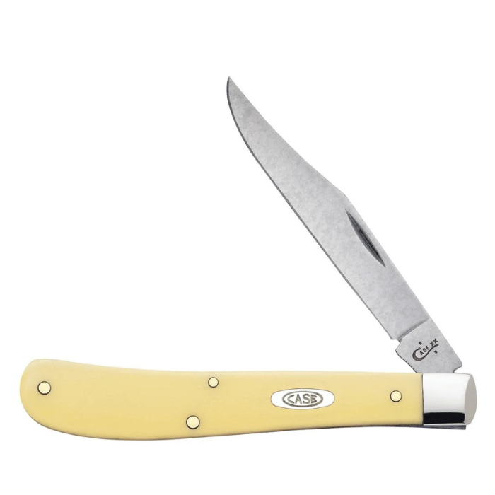 Case Yellow Synthetic Smooth Slimline Trapper