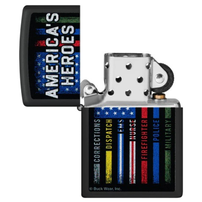 Zippo 48634 Buck Wear American Heroes Lighter