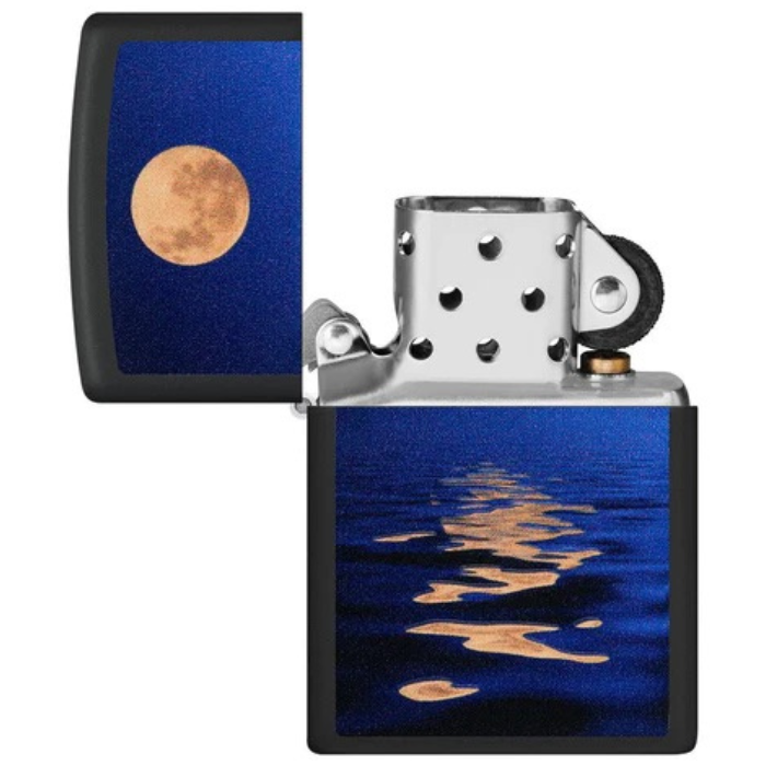 Zippo 49810 Full Moon Design Lighter