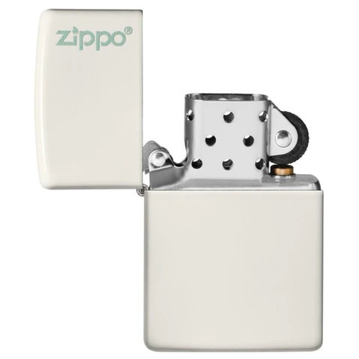 Zippo 49193ZL Glow In Dark Zippo Logo Lighter