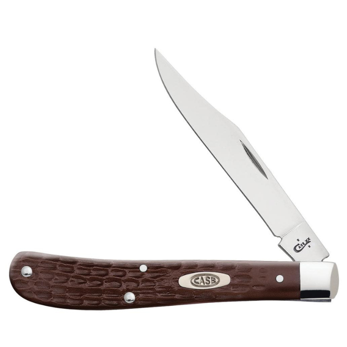 Case Brown Synthetic Standard Jig Slimline Trapper