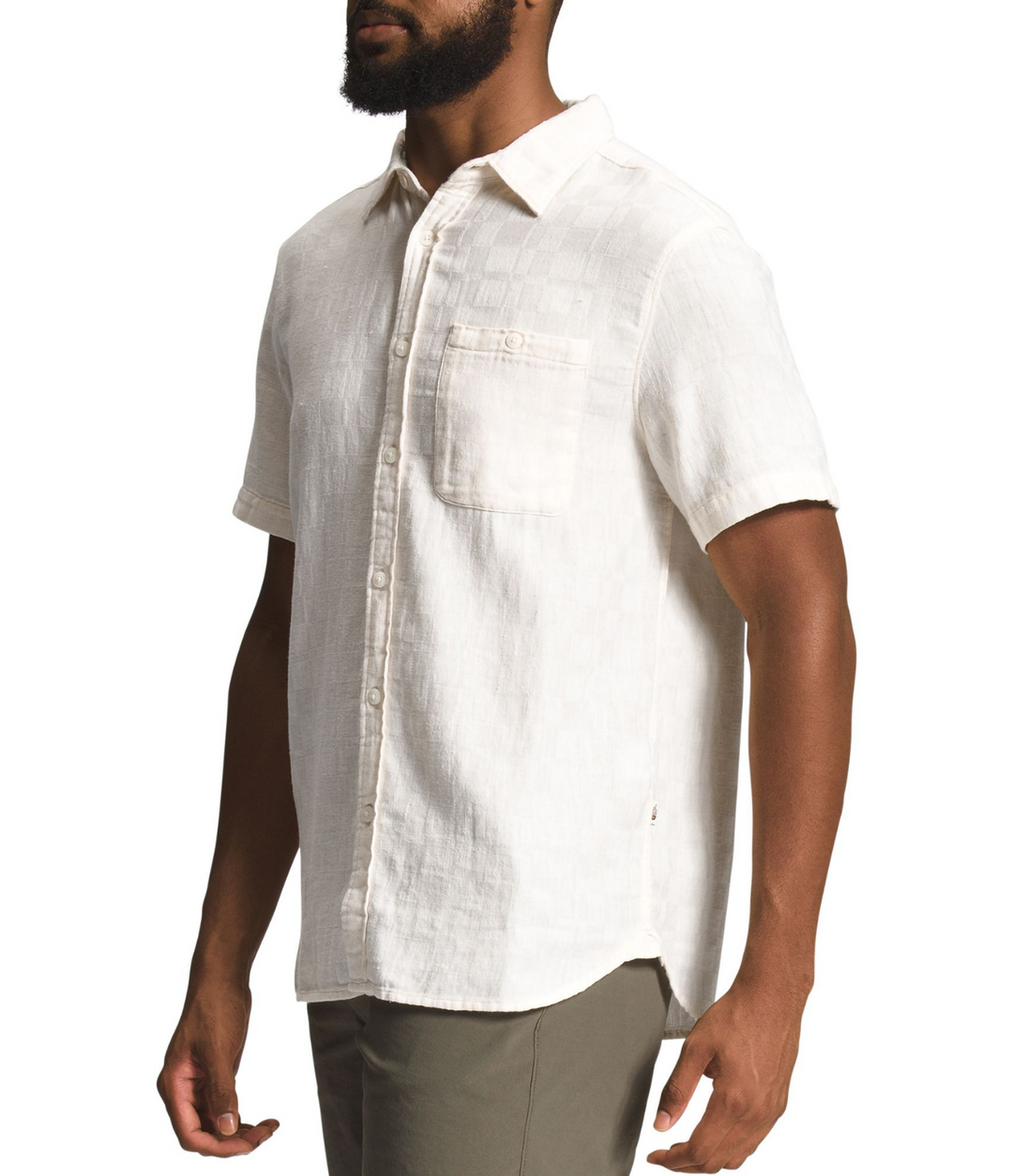 The North Face Men's Loghill Jacquard Short Sleeve Shirt