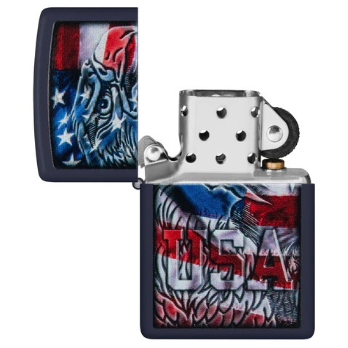 Zippo 48189 Americana Eagle Flag Lighter