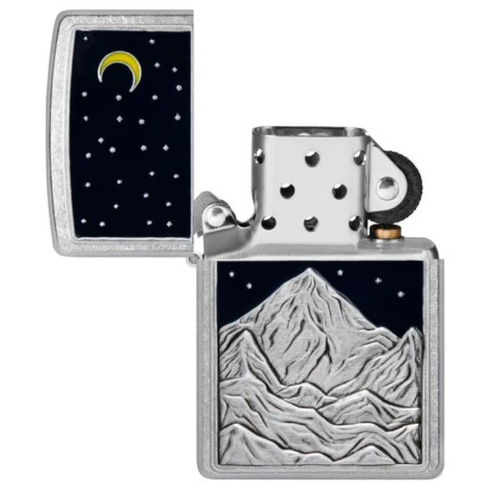 Zippo 48632 Mountains Emblem Lighter