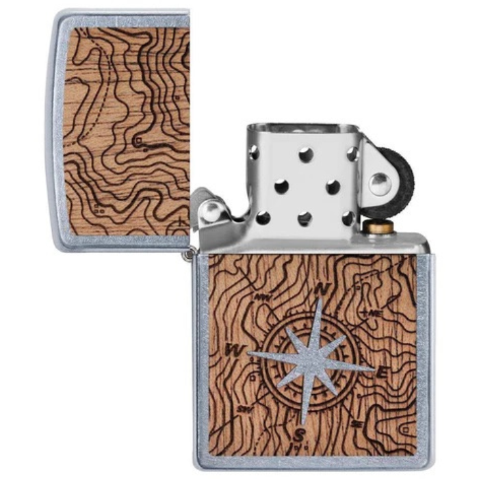 Zippo 49055 Woodchuck Compass Lighter