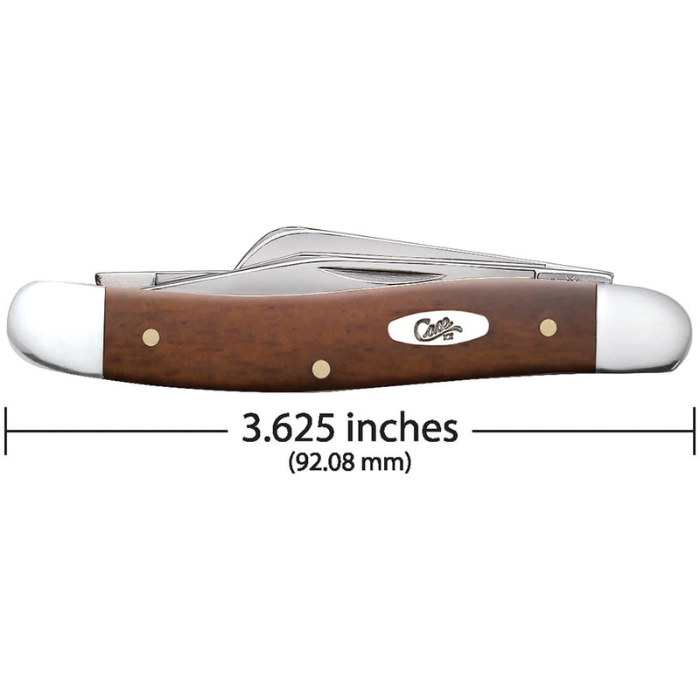 Case Chestnut Bone Smooth Medium Stockman