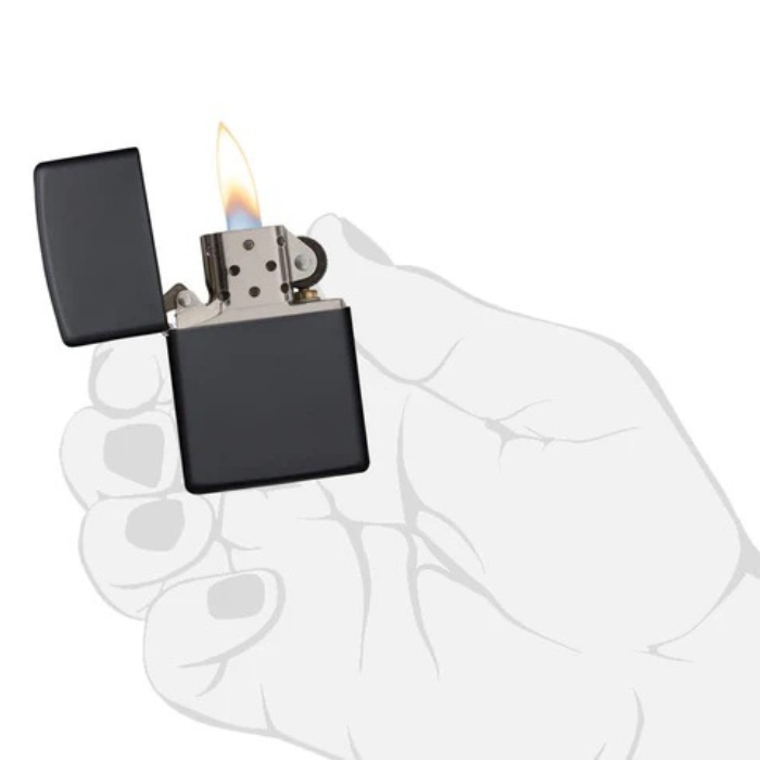 Zippo 218 Classic Black Matte Lighter