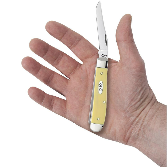 Case Yellow Synthetic Smooth Mini Trapper