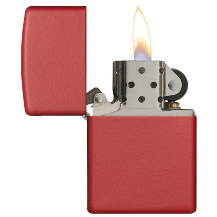 Zippo 233 Classic Red Matte Lighter