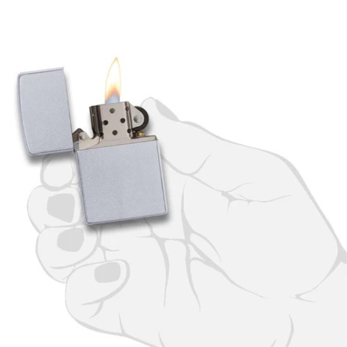 Zippo 205 Classic Satin Chrome Lighter