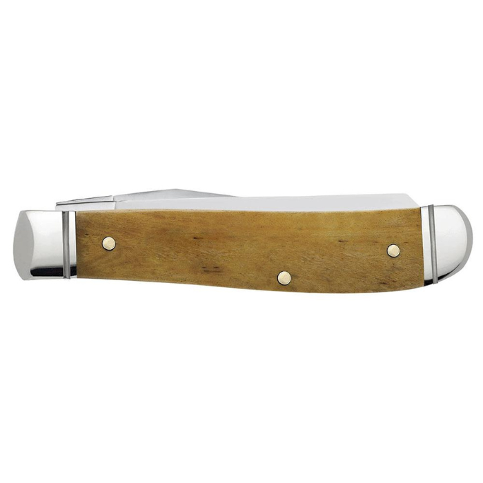 Case Antique Bone Smooth Mini Trapper Fluted