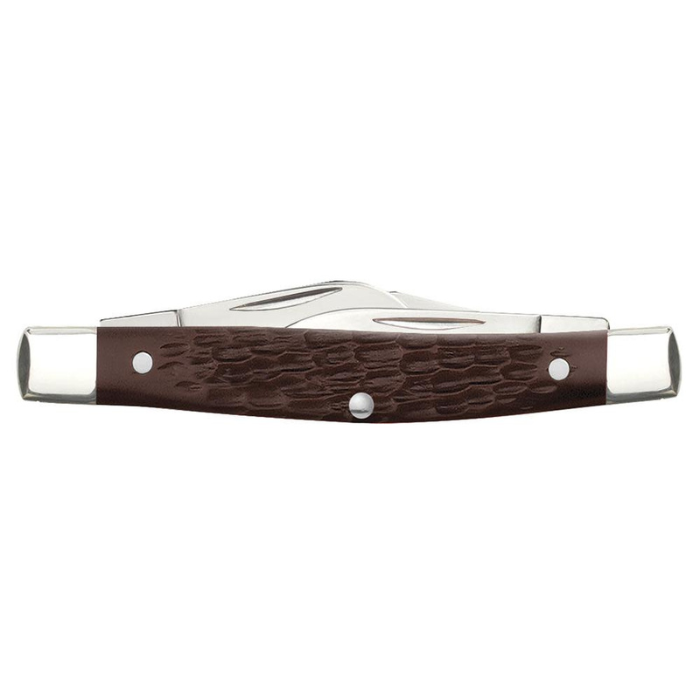 Case Brown Synthetic Standard Jig Medium Stockman