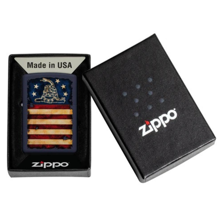 Zippo 48554 Don't Tread On Me US Flag Lighter