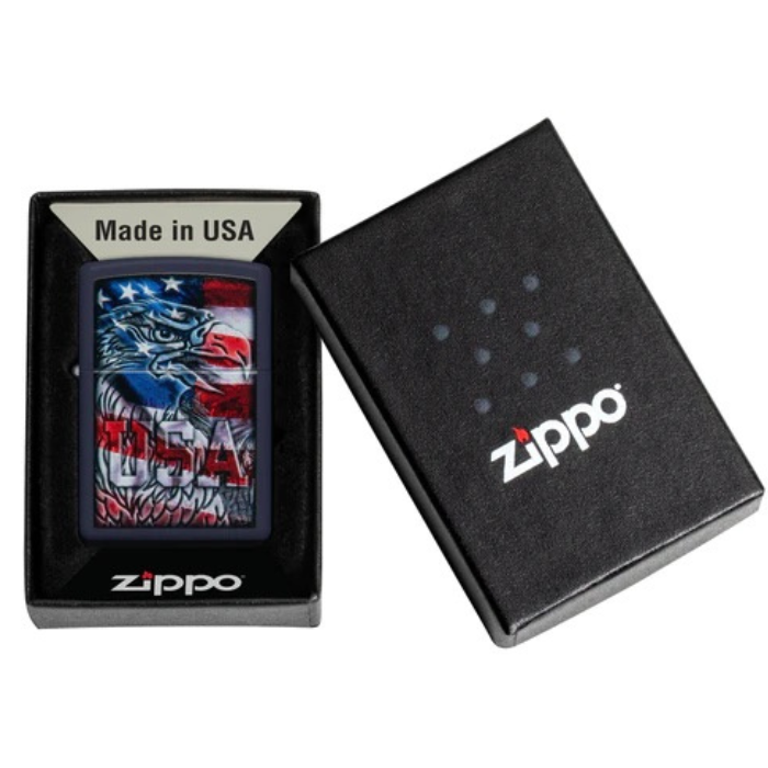 Zippo 48189 Americana Eagle Flag Lighter