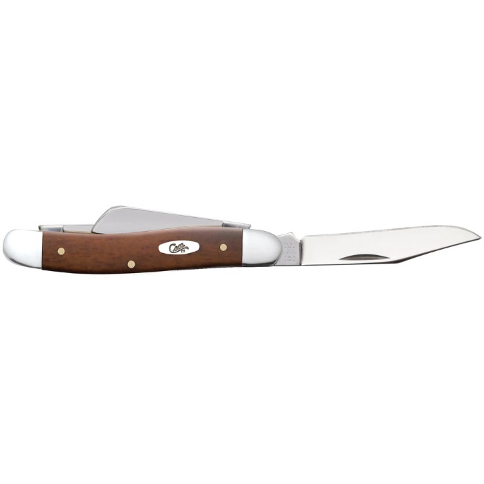 Case Chestnut Bone Smooth Medium Stockman