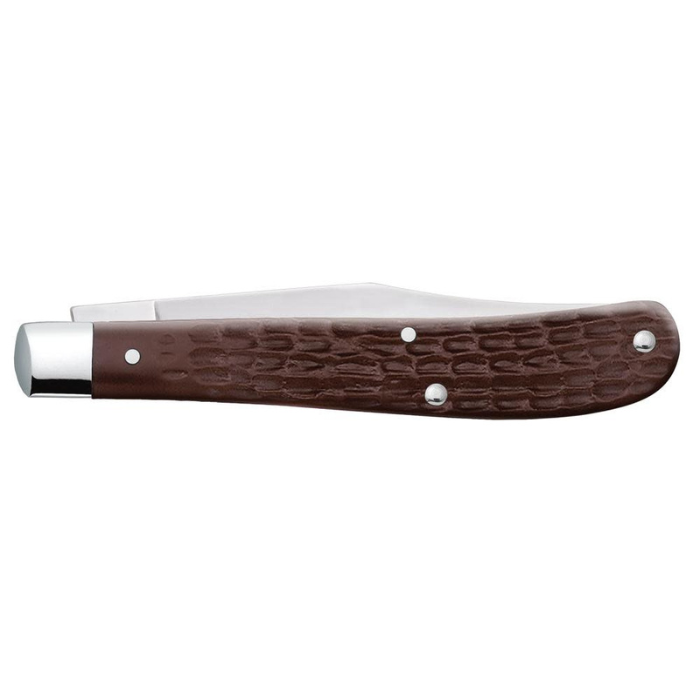 Case Brown Synthetic Standard Jig Slimline Trapper