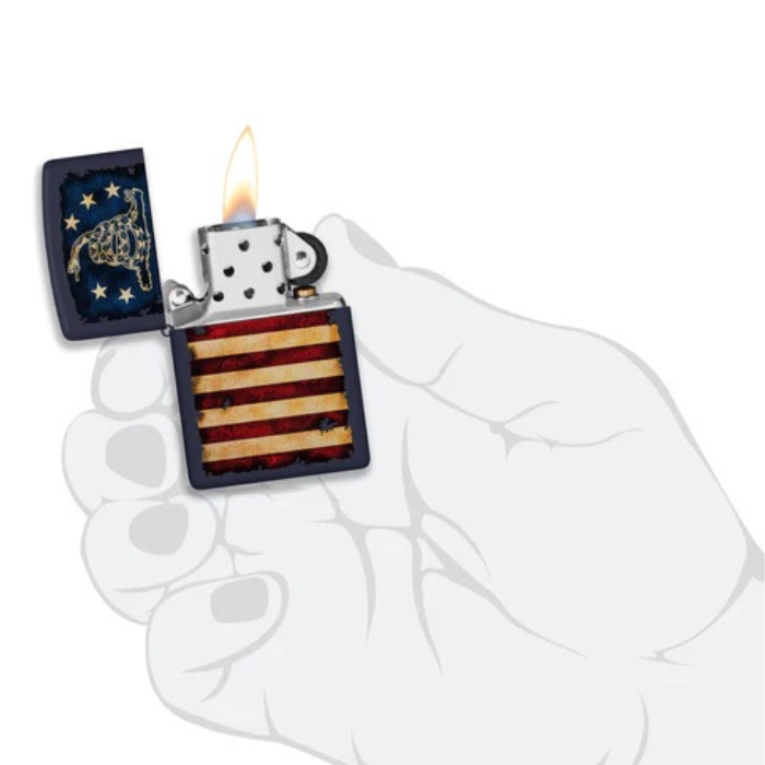 Zippo 48554 Don't Tread On Me US Flag Lighter