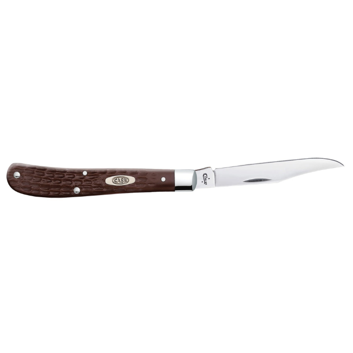 Case Brown Synthetic Standard Jig Slimline Trapper