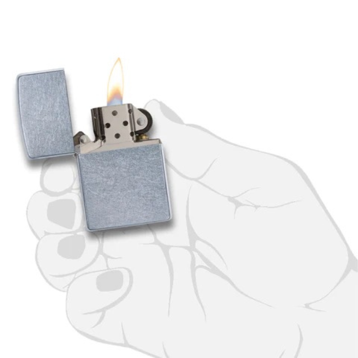 Zippo 207 Classic Street Chrome Lighter