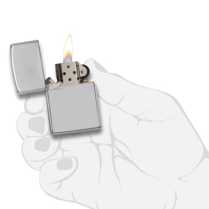 Zippo 250 Classic High Polish Chrome Lighter