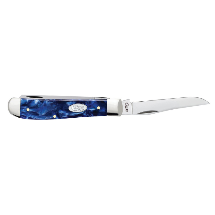 Case SparXX Blue Pearl Kirinite Smooth Mini Trapper