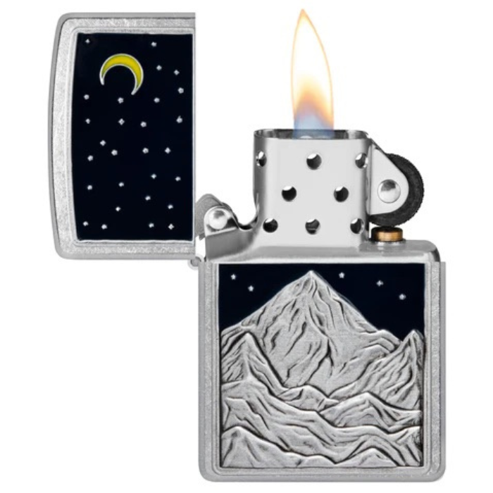 Zippo 48632 Mountains Emblem Lighter