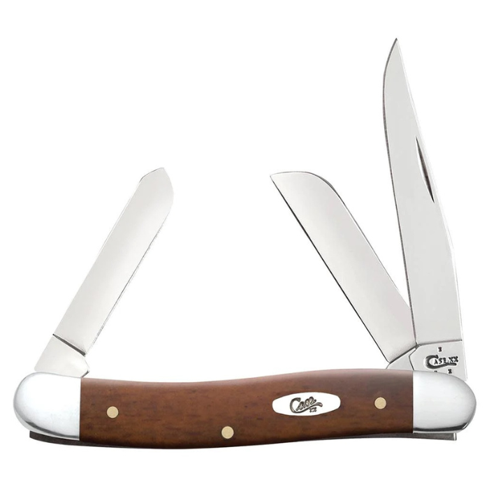 Case Chestnut Bone Smooth Medium Stockman