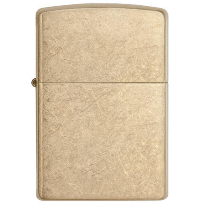 Zippo 28496 Armor Tumbled Brass Lighter