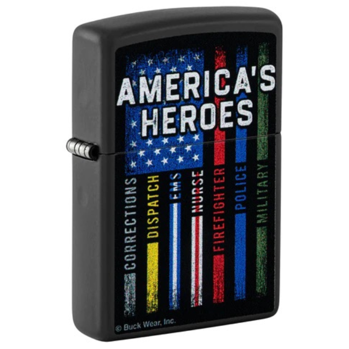 Zippo 48634 Buck Wear American Heroes Lighter