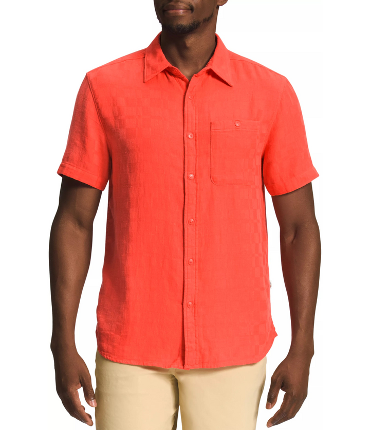 The North Face Men's Loghill Jacquard Short Sleeve Shirt