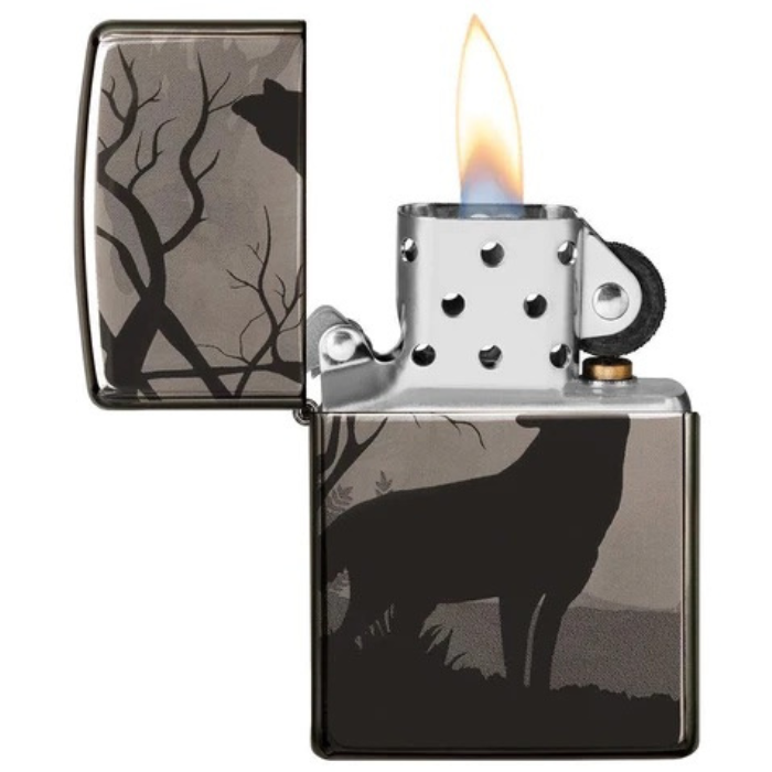 Zippo 49188 Wolves Design Lighter