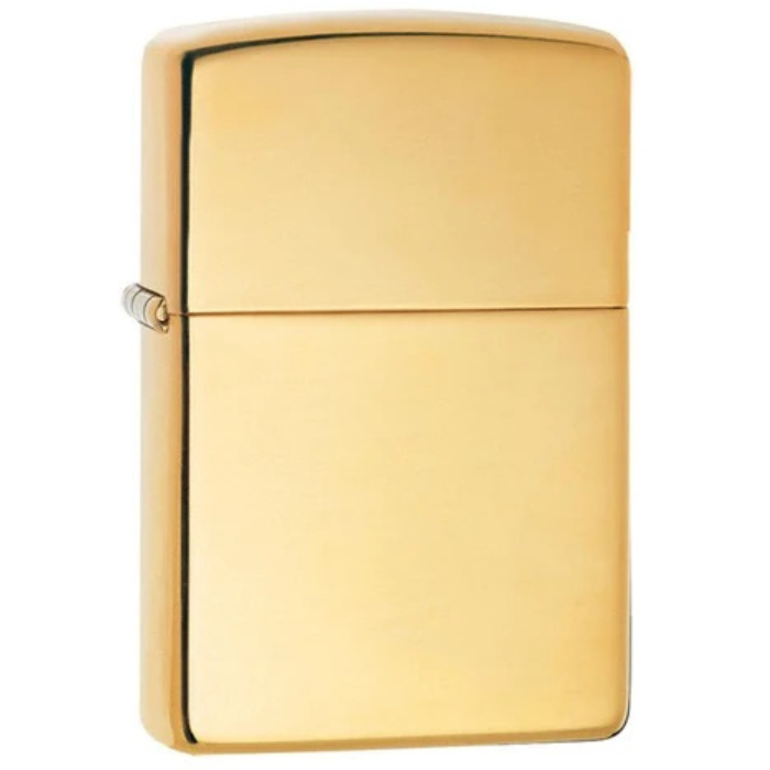 Zippo 169 High Polished Brass Armor Heavy Wall Lighter