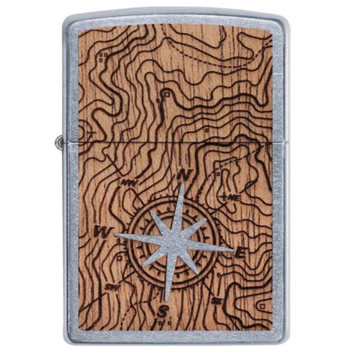 Zippo 49055 Woodchuck Compass Lighter