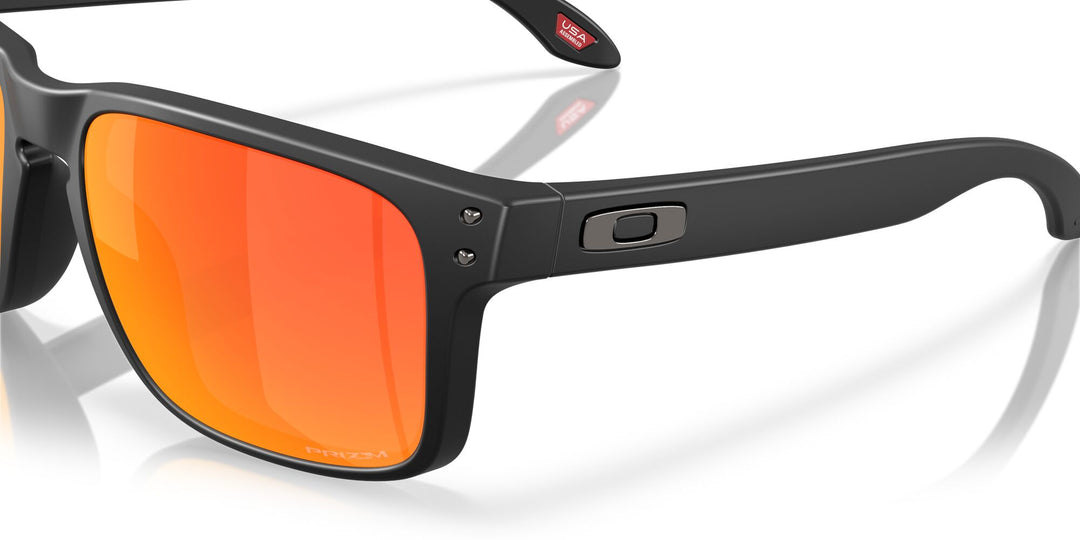 Oakley Holbrook Matte Black Frame | Prizm Ruby Lense