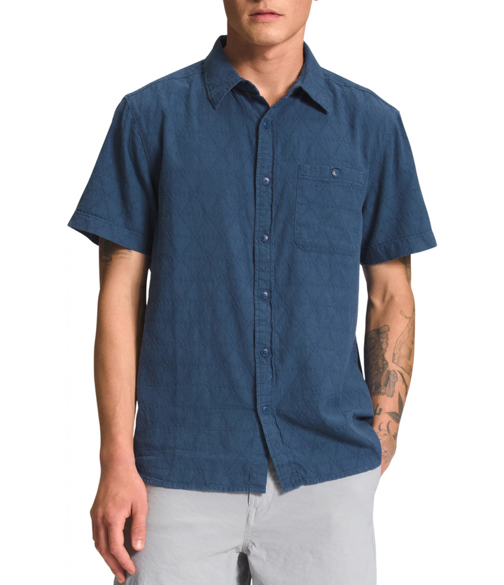 The North Face Men's Loghill Jacquard Short Sleeve Shirt