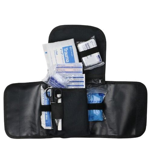 First Aid Only Vehicle Headrest First Aid Kit l 93 Pieces