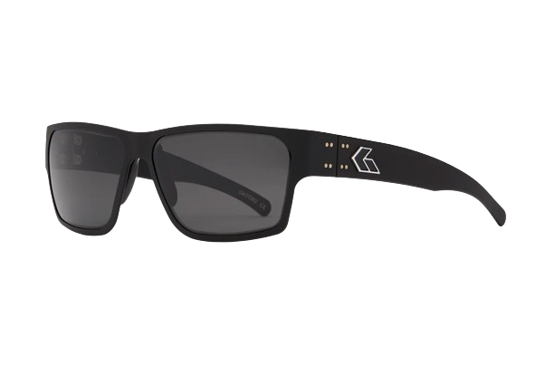 Gatorz Delta Black Cerakote Frame l Smoke Polarized Lens