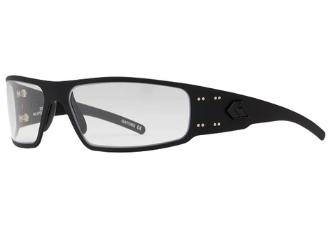 Gatorz Milspec Magnum Black Cerakote Frame l Ballistic Clear Anti-Fog lens