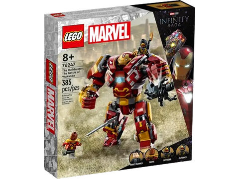 Lego Marvel The Hulkbuster: The Battle of Wakanda l 385 Piece Set