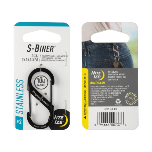 Nite Ize S-Biner Dual Carabiner Stainless Steel