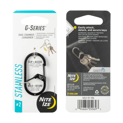 Nite Ize G-Series Dual Chamber Carabiner