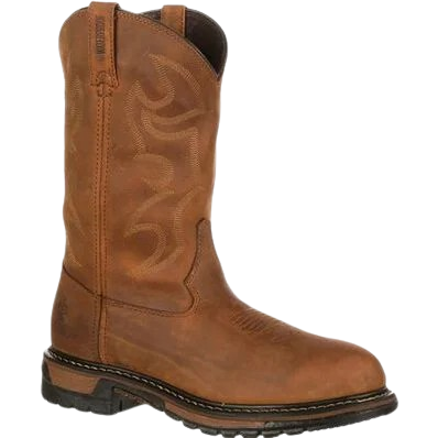 Rocky Original Ride Branson Roper Waterproof Western Boots