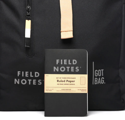 GOT BAG Rolltop Easy // GOT BAG x FIELD NOTES EDITION