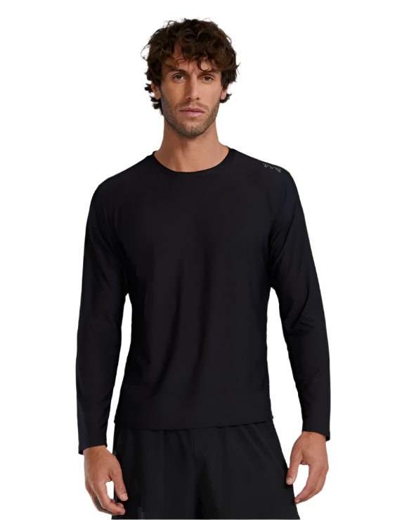 TYR Men's Airtec Long Sleeve Tee - Solid