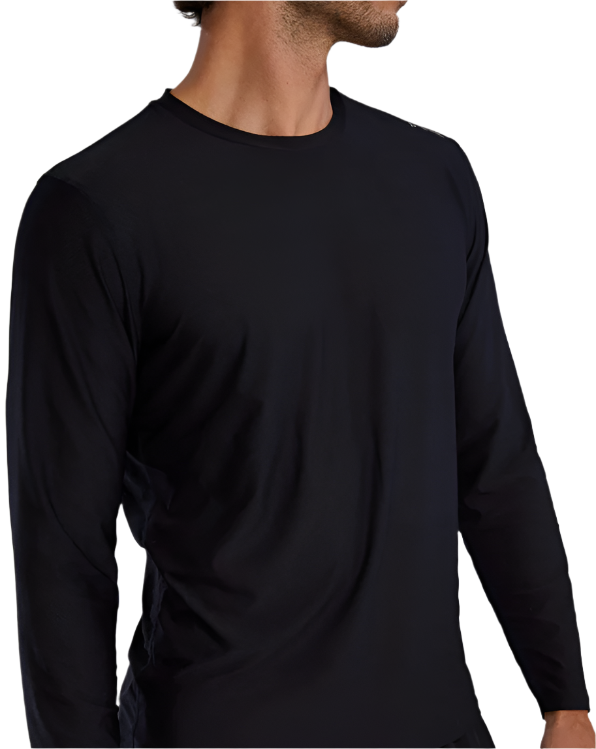 TYR Men's Airtec Long Sleeve Tee - Solid