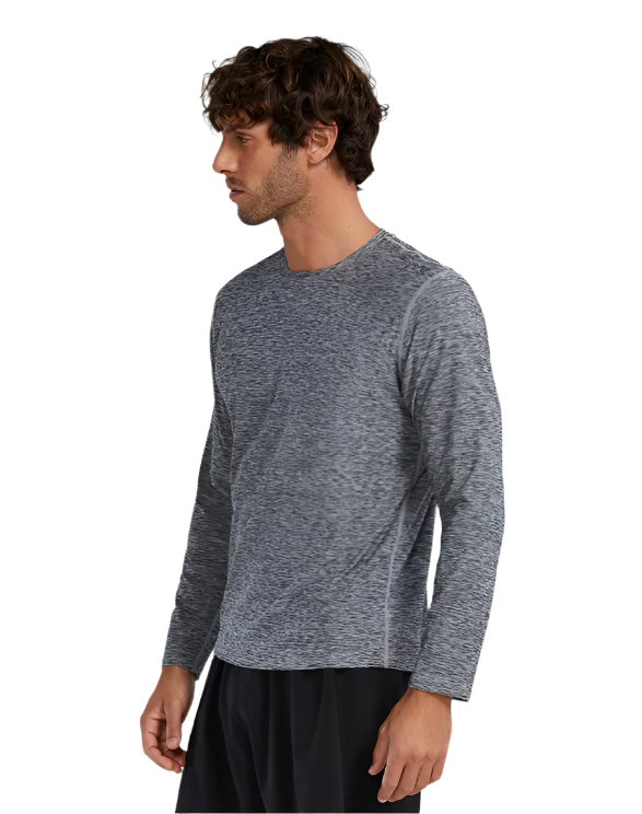 TYR Men's Airtec Long Sleeve Tee - Solid