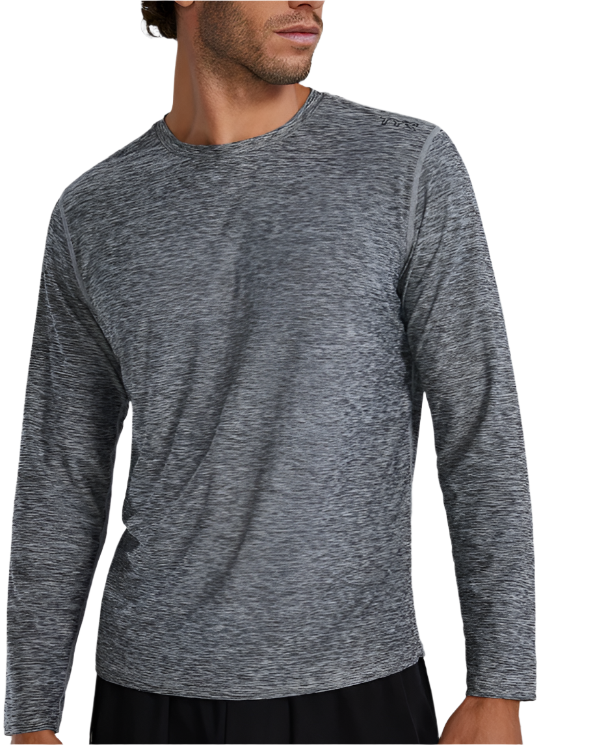 TYR Men's Airtec Long Sleeve Tee - Solid