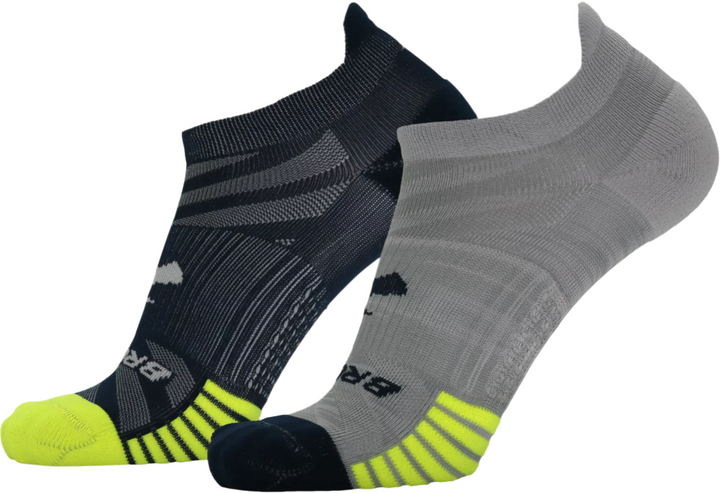 Brooks Ghost Lite No Show Sock 2-Pack