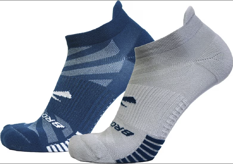 Brooks Ghost Lite No Show Sock 2-Pack